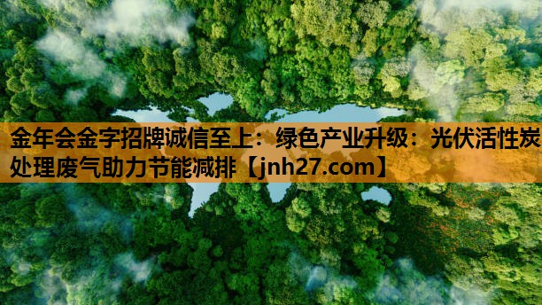 绿色产业升级：光伏活性炭处理废气助力节能减排